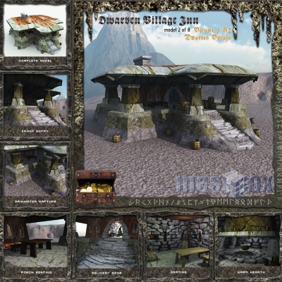 Dwarven Village Volume 1  Complete Edition