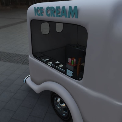 Vintage Ice Cream Truck (1950s)