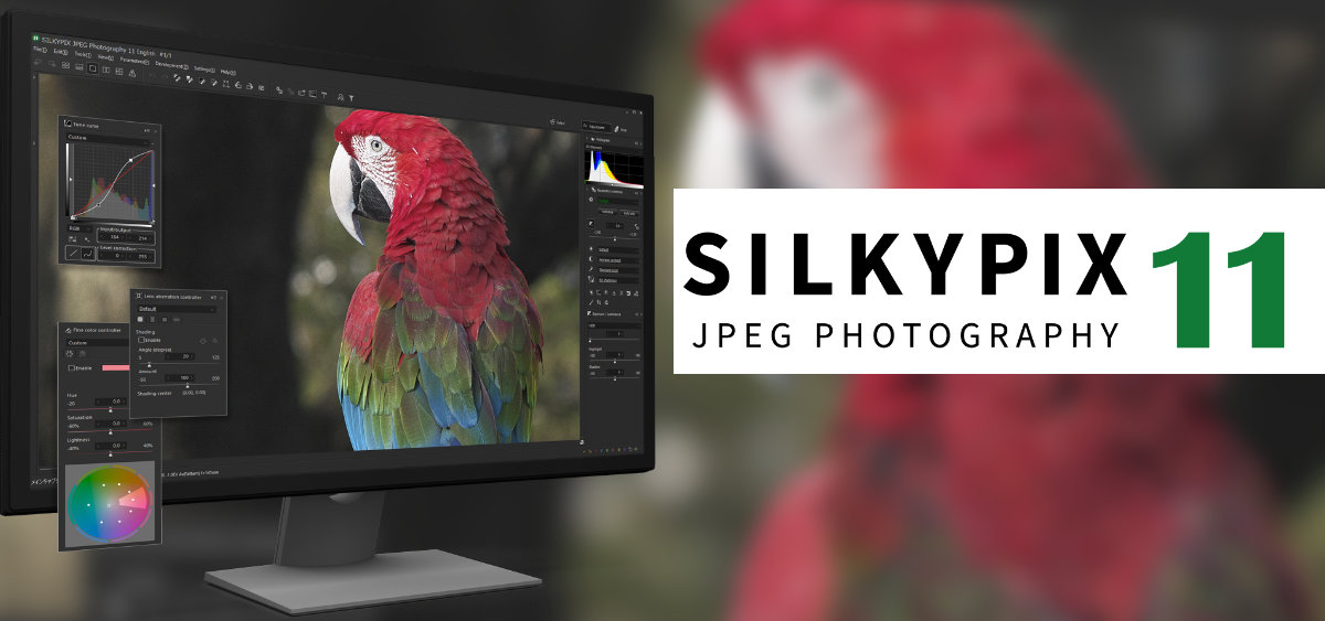 SILKYPIX JPEG 10 Photo Retouching Software