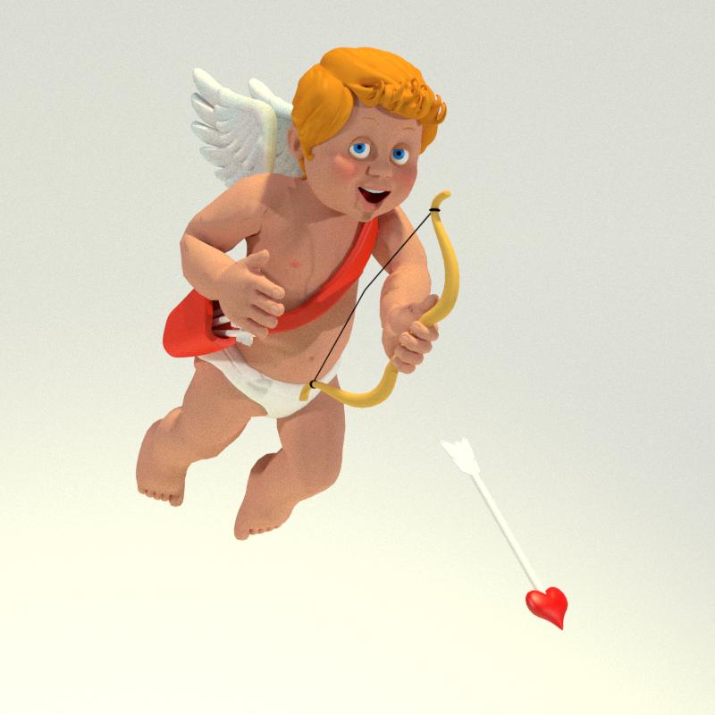 Toon Cupid For Poser & DAZ Studio.
