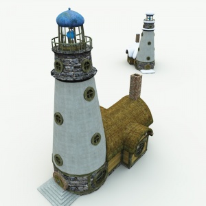 Halfling Village Lighthouse
