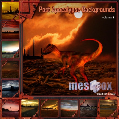 Post-Apocalypse Backgrounds Volume 1