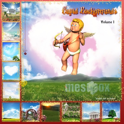 Cupid Backgrounds Volume 1
