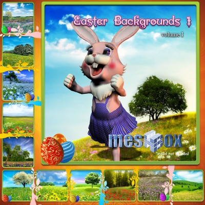 Easter Backgrounds Volume 1 