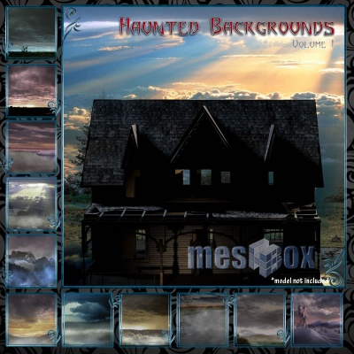 Haunted Backgrounds Volume 1