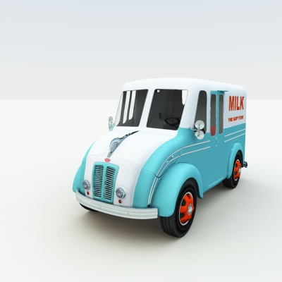 DivCo Milk Truck
