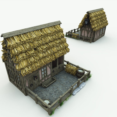 Builders Medieval Village Volume 1